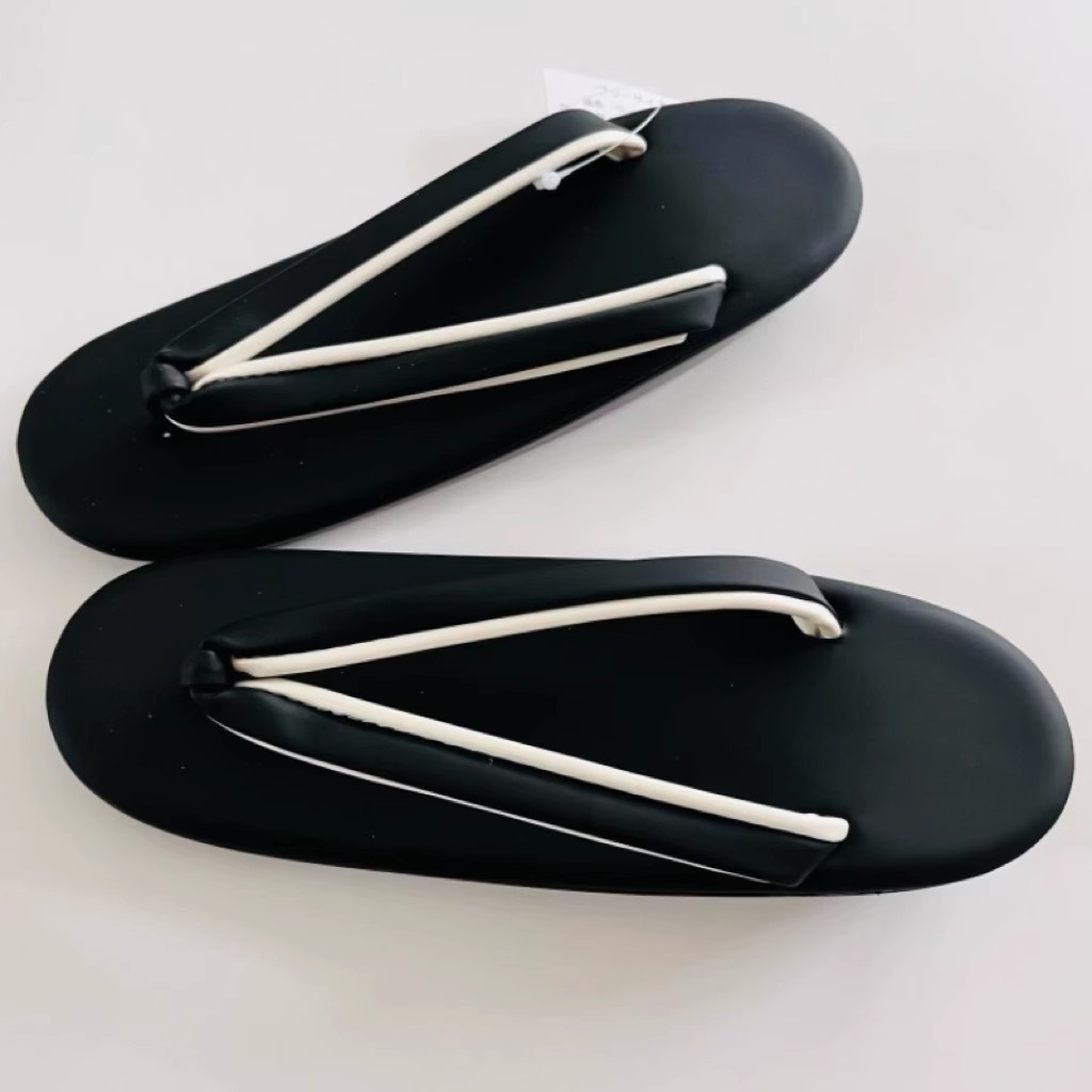 Geta Wooden Sandal - Sandalias japonesas Geta para mujer, chanclas