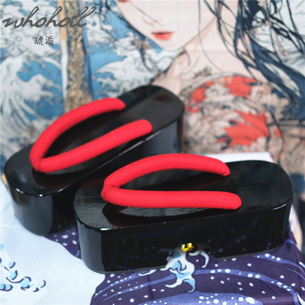 Geta Wooden Sandal - Chanclas de verano para mujer, zuecos