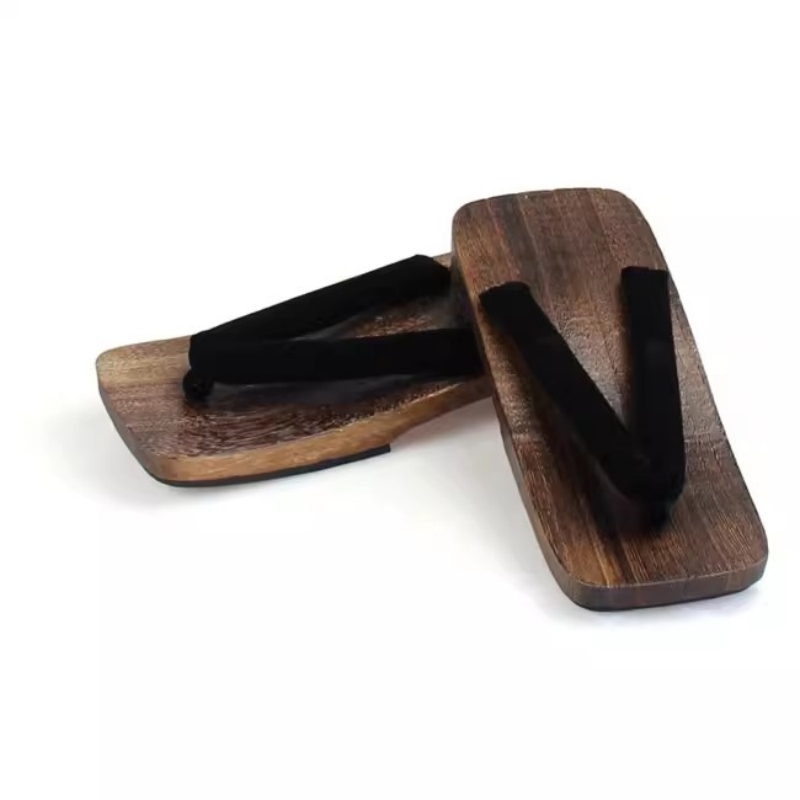 Geta Wooden Sandal - Sandalias de verano para hombre, color