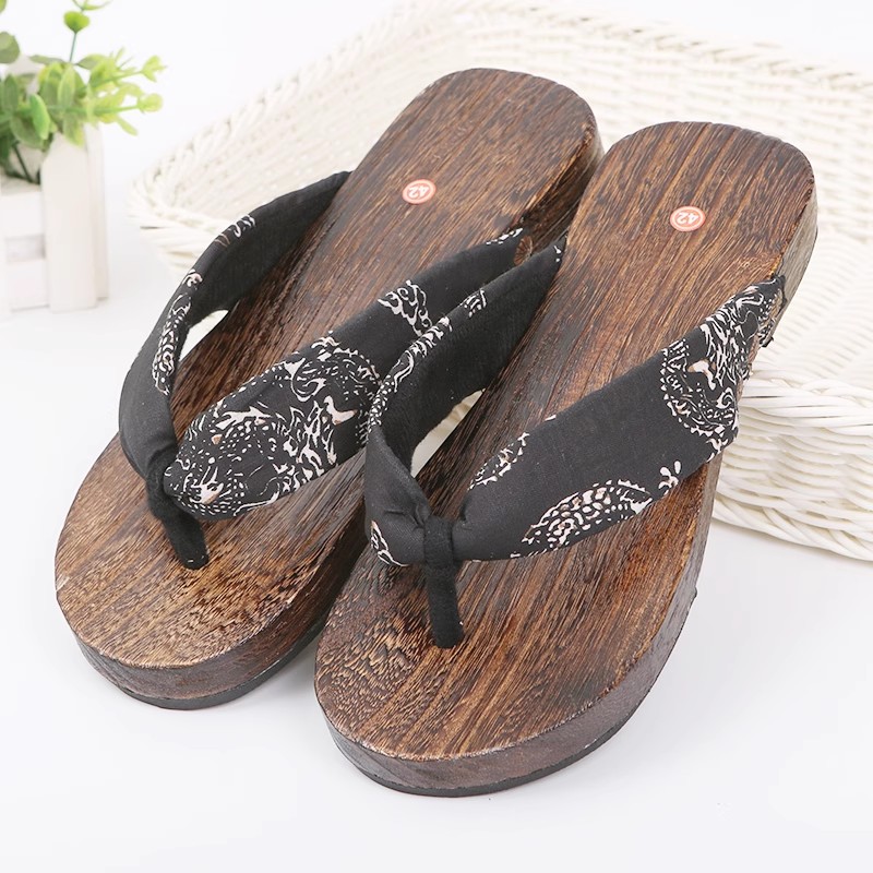 Zuecos de verano de Anime Ninj - Geta Wooden Sandal reseña y precio