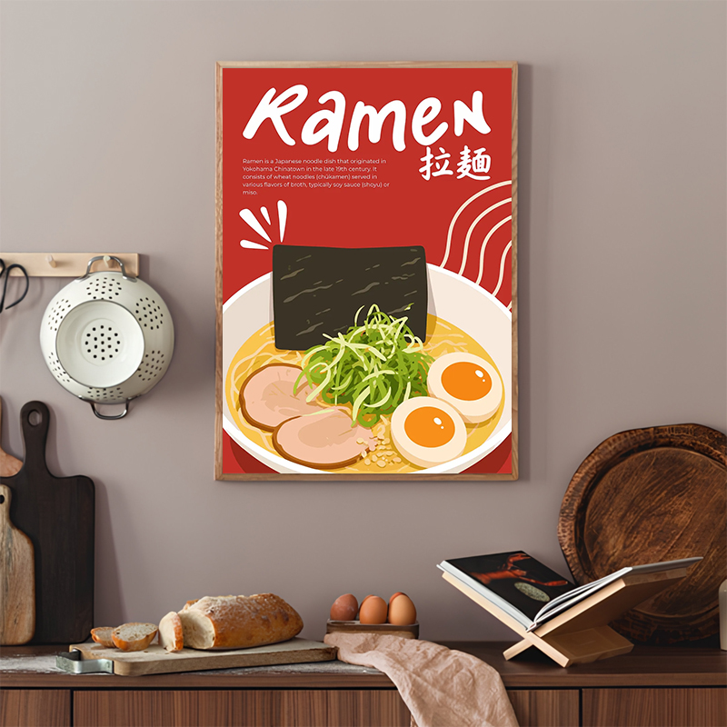 Póster de cocina japonesa mini - Japanese Minimalism Lifestyle reseña y precio
