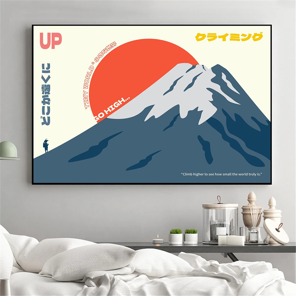 Pósteres minimalistas de ondas - Japanese Minimalism Lifestyle reseña y precio
