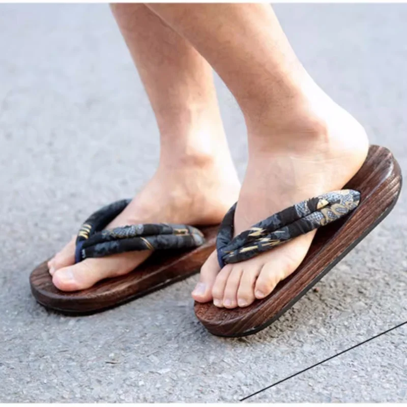 Sandalias de Verano para Hombr - Geta Wooden Sandal reseña y precio