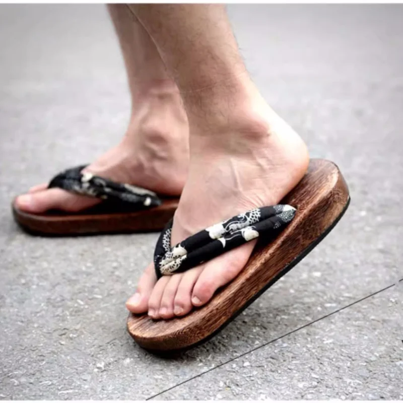 Sandalias de Verano para Hombr - Geta Wooden Sandal reseña y precio