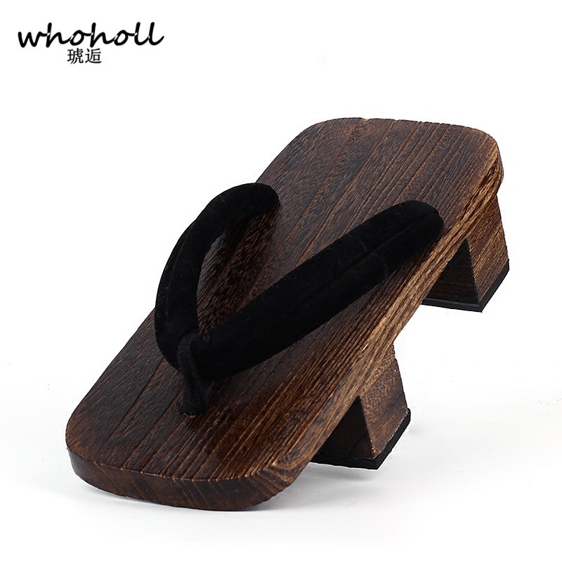 WHOHOLL Geta sandalias de dos  - Geta Wooden Sandal reseña y precio