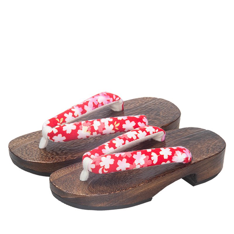 Zapatos de Cosplay de Anime de - Geta Wooden Sandal reseña y precio