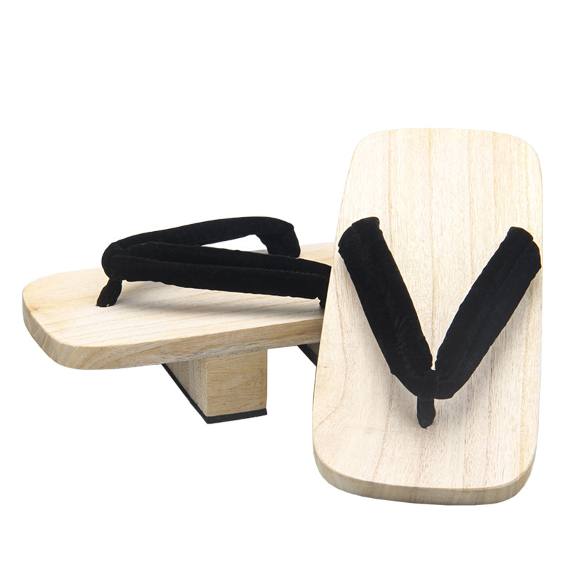 Zuecos de madera de estilo jap - Geta Wooden Sandal reseña y precio