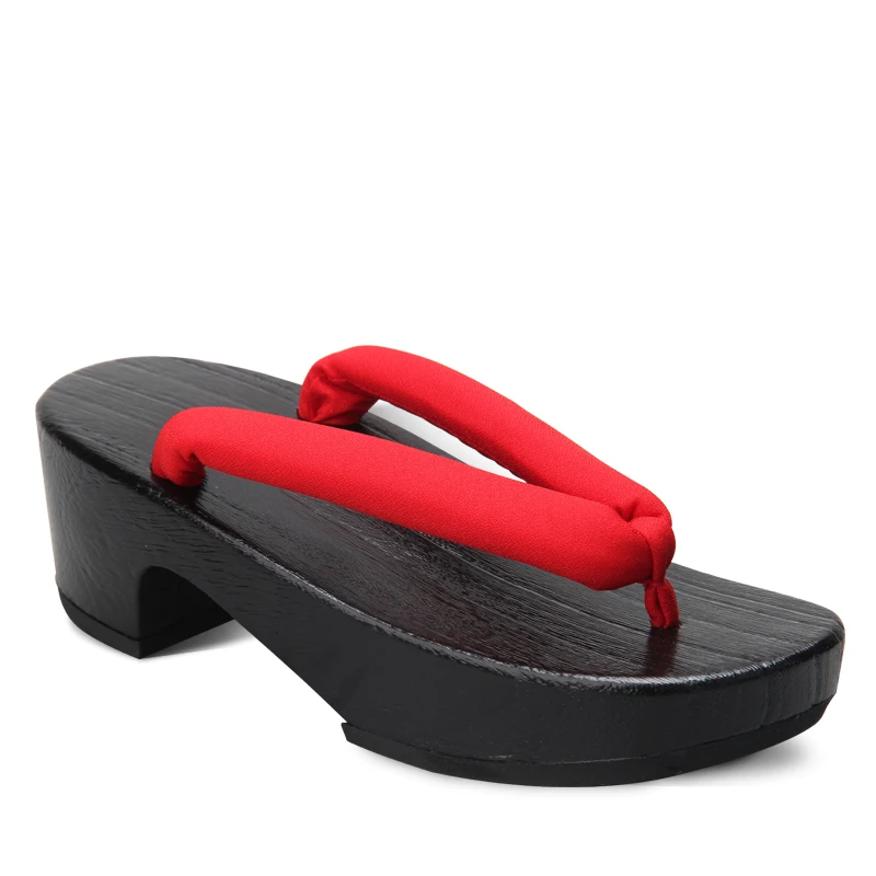 Sandalias de madera con forma  - Geta Wooden Sandal reseña y precio