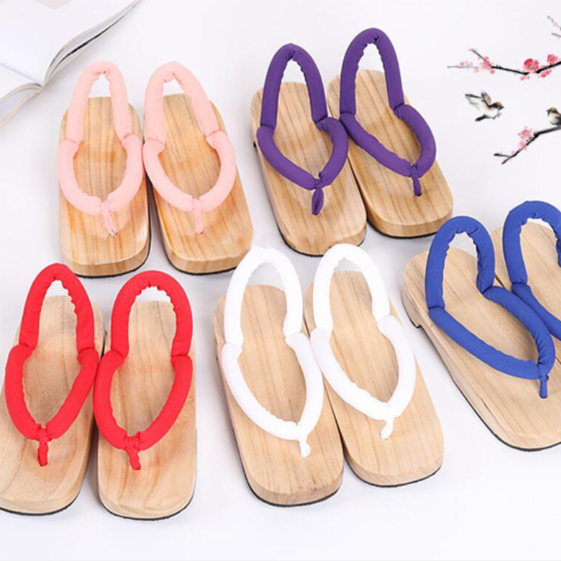 Geta-Sandalias antideslizantes - Geta Wooden Sandal reseña y precio
