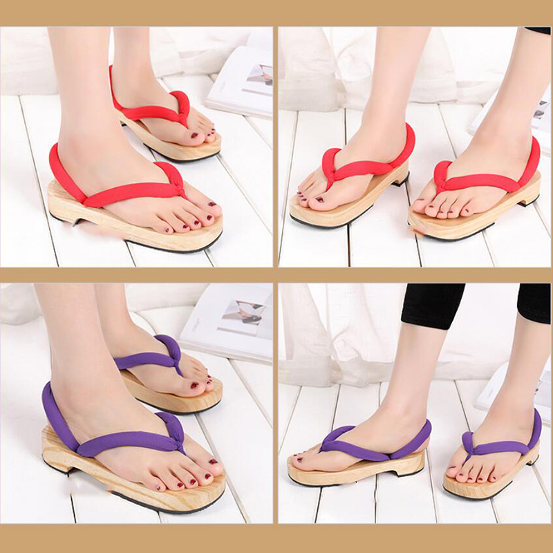 Geta-Sandalias antideslizantes - Geta Wooden Sandal reseña y precio