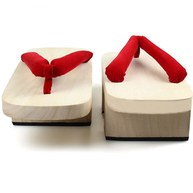 Zapatos de Cosplay para mujer, - Geta Wooden Sandal reseña y precio