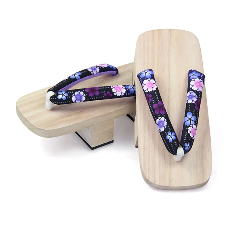 Zapatos de Cosplay para mujer, - Geta Wooden Sandal reseña y precio